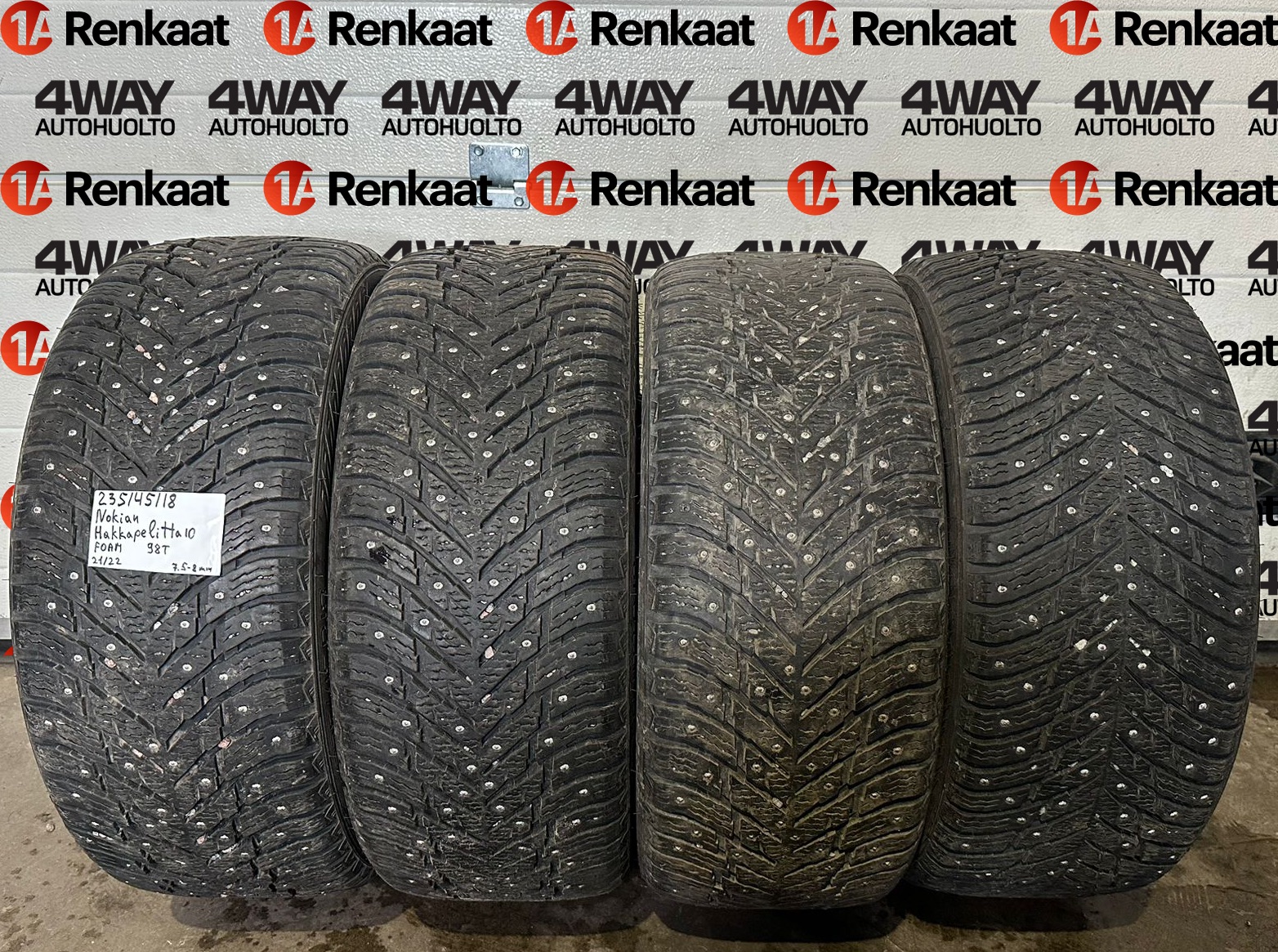 naastrehv Nokian Hakkapeliitta 10 EV DOT2021-22